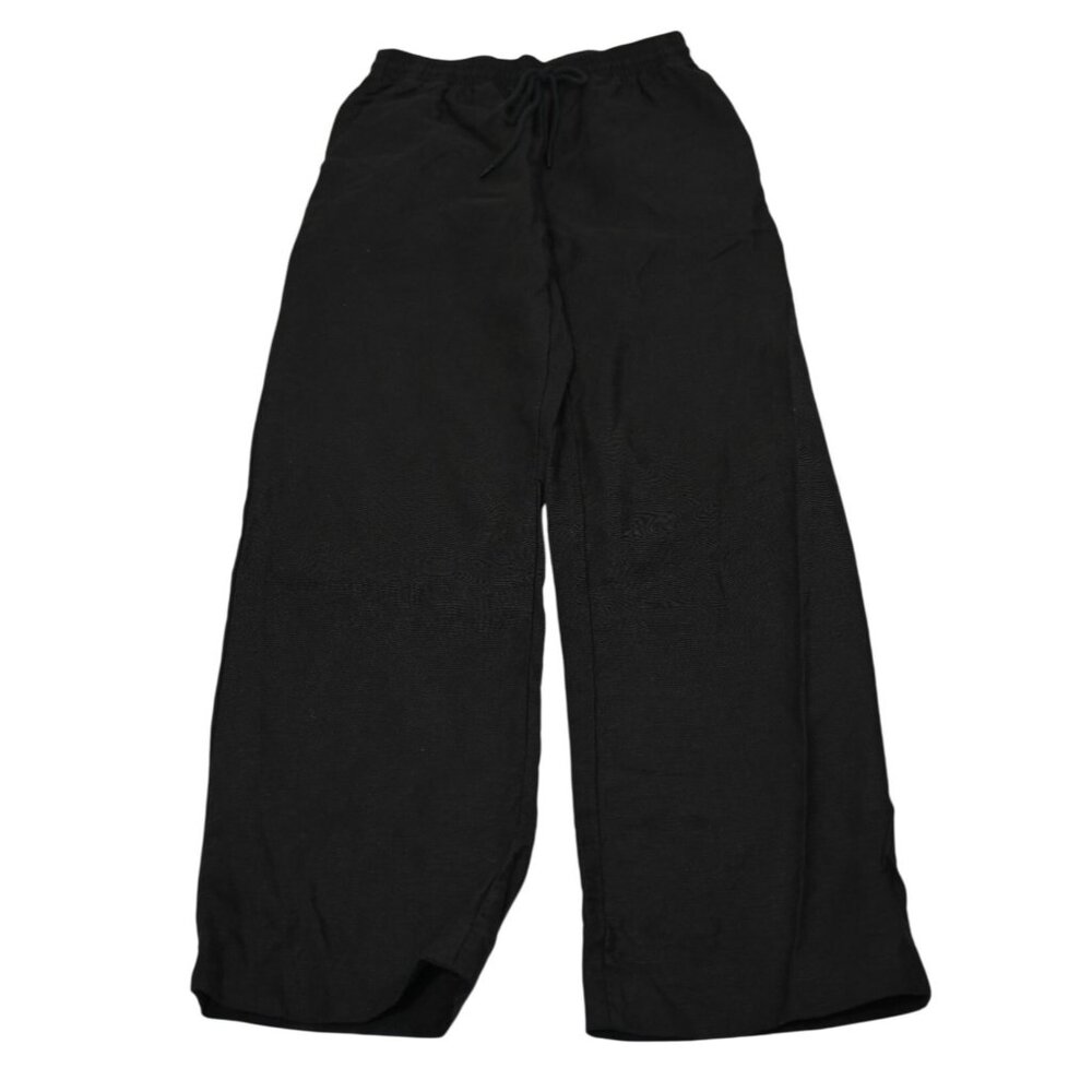 Aritzia Wilfred Drawstring Pants in Black